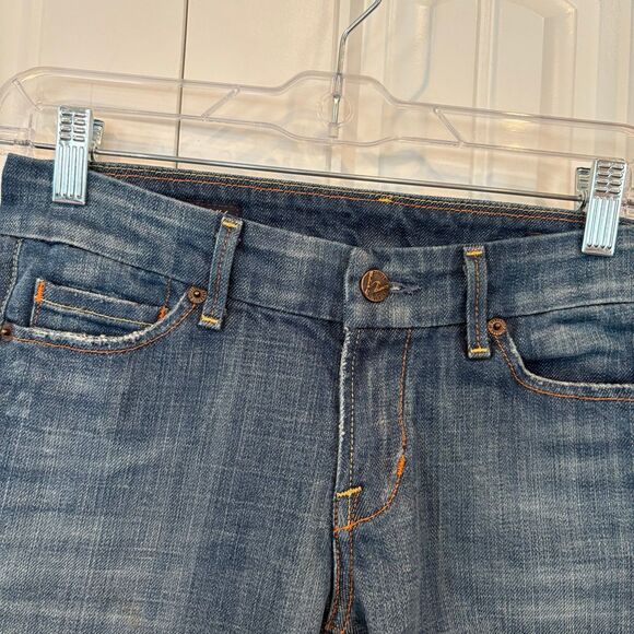 Citizens Of Humanity Low Waist Full Leg Jeans Size 26 - Picture 4 of 12